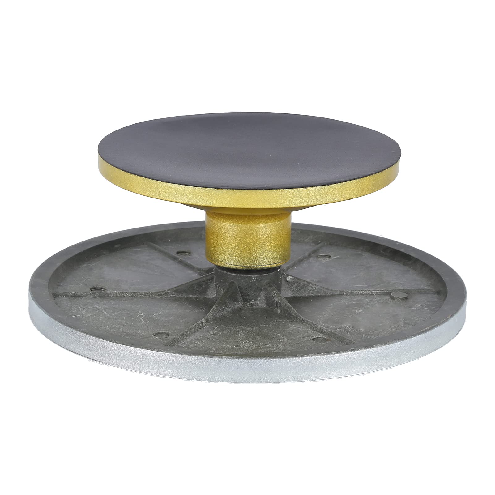 Acouto Plato Giratorio de Acero y Plástico Grueso para Decoración de Tartas, Giratorio de 360°, para el Hogar, Tienda de Postres, Fácilmente Todo lo que Necesitas para o [lados de 360°, la Rotación