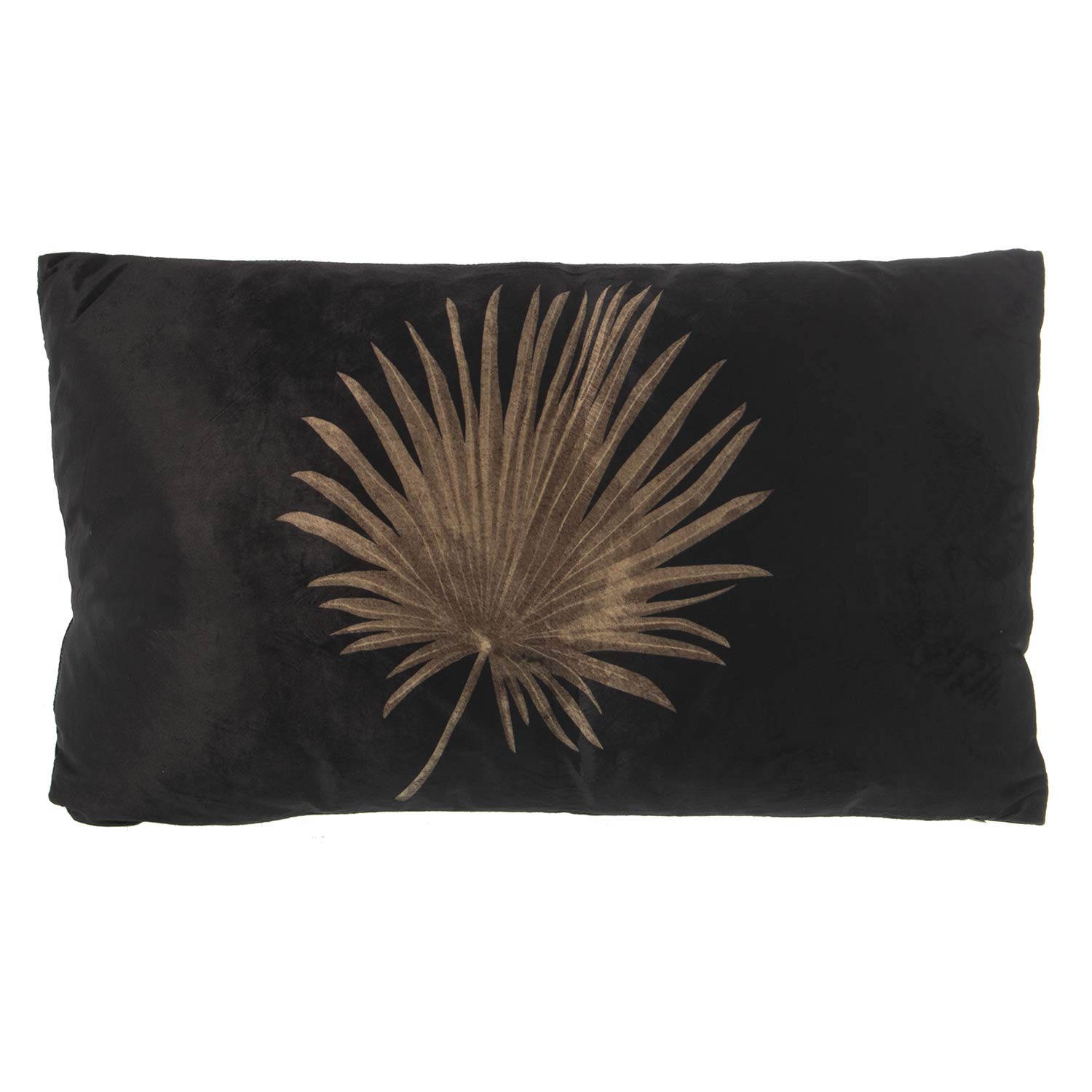 Coussin velours palmier 30x50 cm pour soulager le dos sur votre canapé