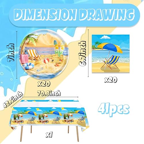 Vista 24 de 41 suministros de fiesta de béisbol, incluye 20 platos, 20 servilletas y 1 mantel, utilizado para decoración de fiesta de cumpleaños de béisbol