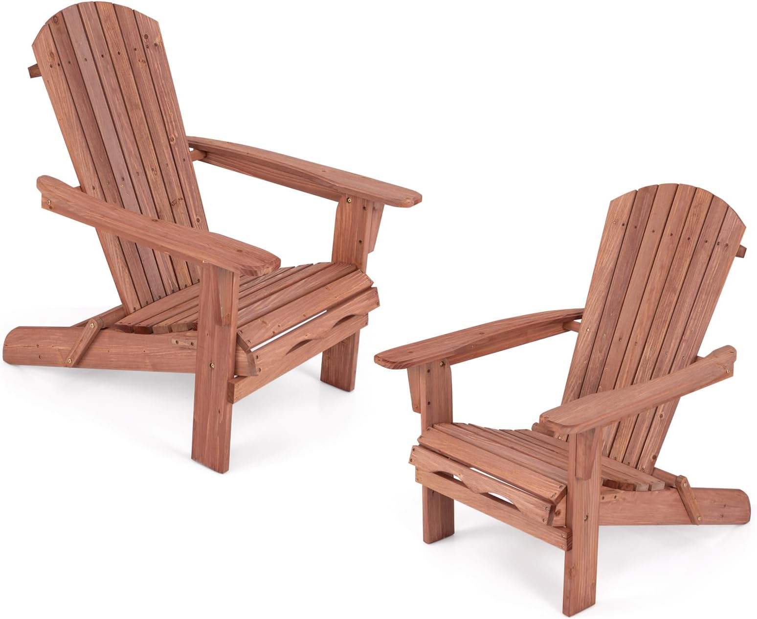 Plant Theatre Adirondack Hartholz Fußhocker Weiß - Klappbar & Wetterfest