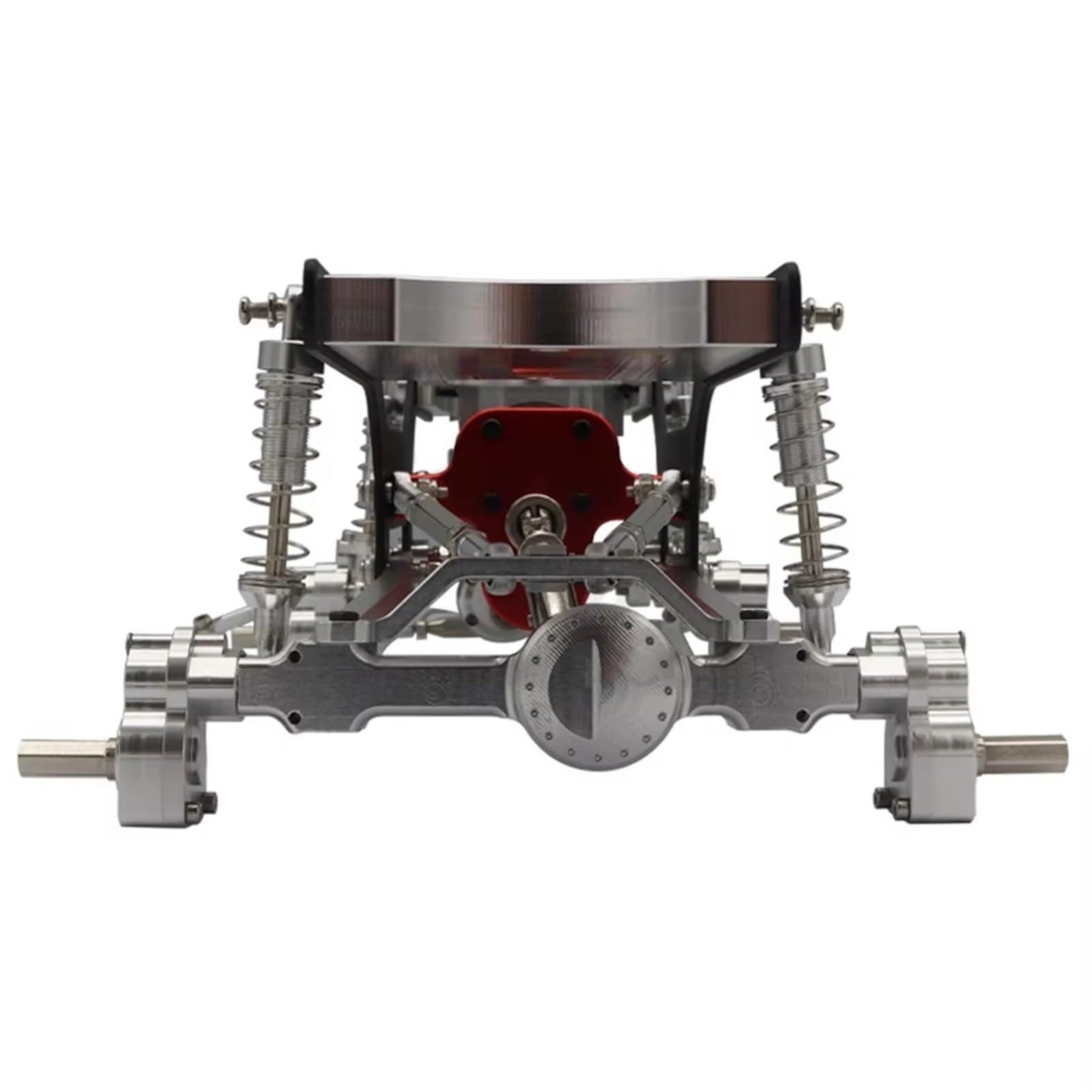 RC Vorder Hinter Achse Für MN D90 MN-90 MN96 MN98 MN99S MN45 Metallportalachse Vorne Und Hinten 1/12 RC Auto-Upgrade-Teilezubehör