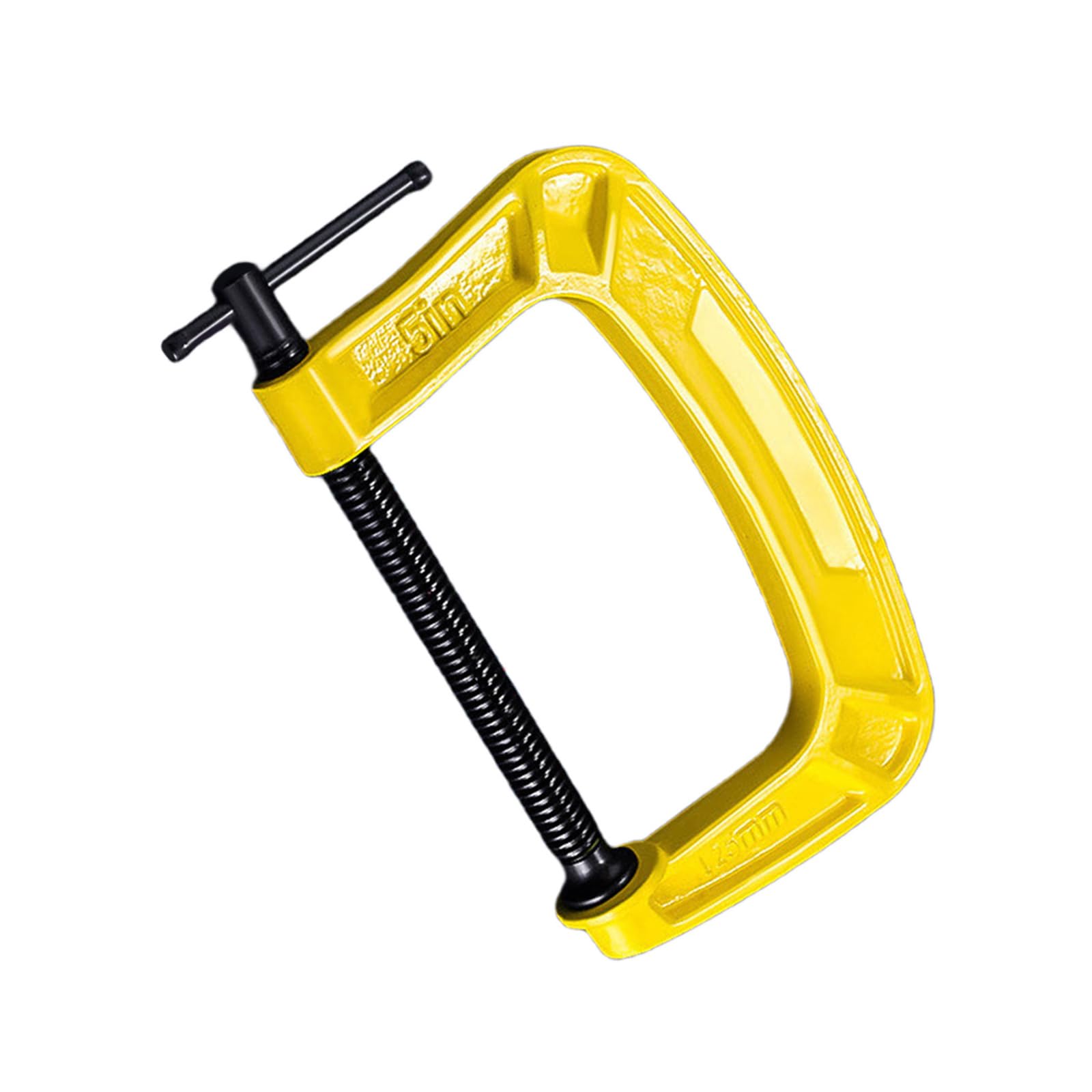 Kalttoy Multicolor Practical Woodworking G Clamps Tool For Craft Projects Offering Clamping Power And Rustproof Designs Daily Casual Use High Strength Clamping