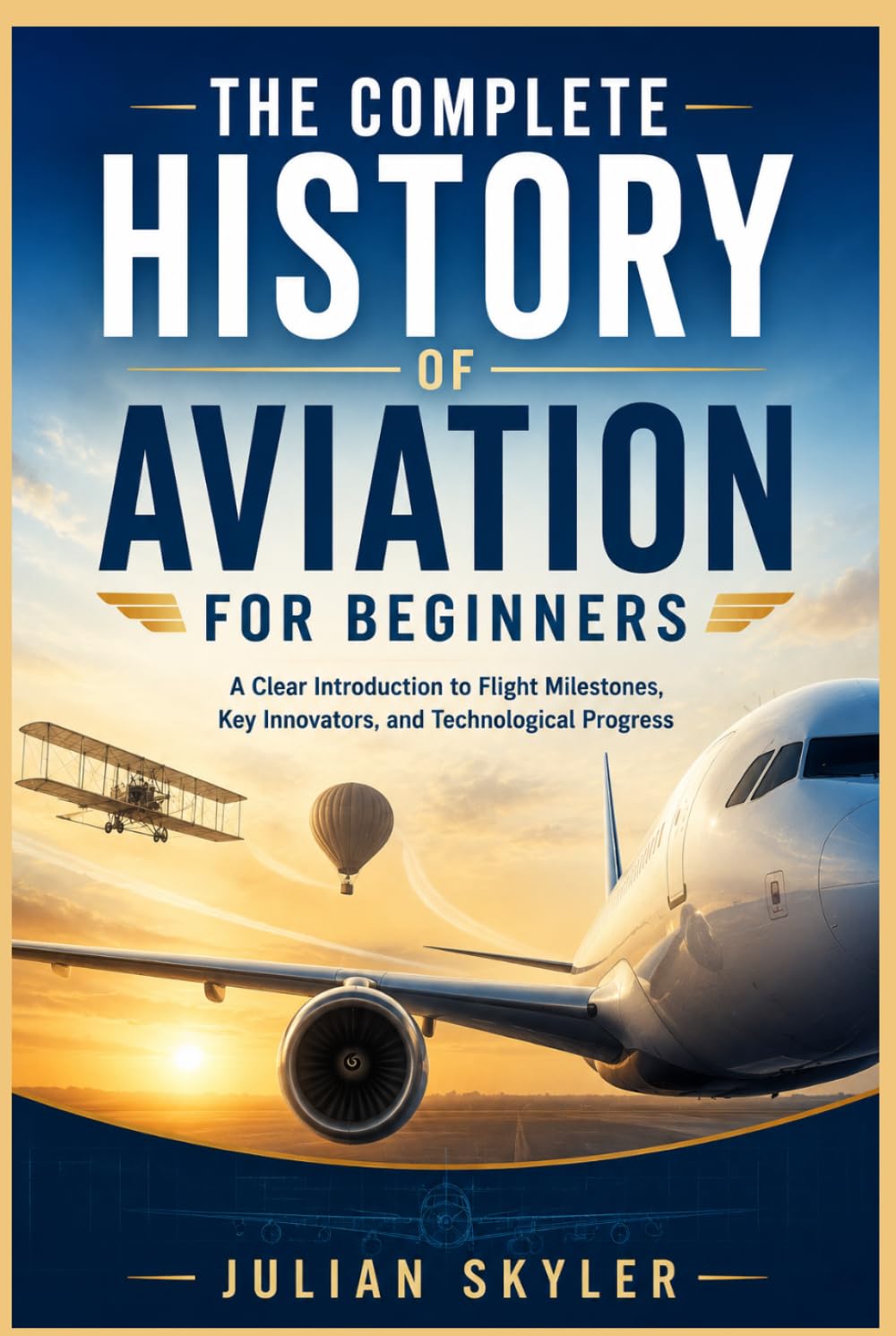 THE COMPLETE HISTORY OF AVIATION FOR BEGINNERS: A Clear Introduction to Flight Milestones, Key Innovators, and Technological Progress
