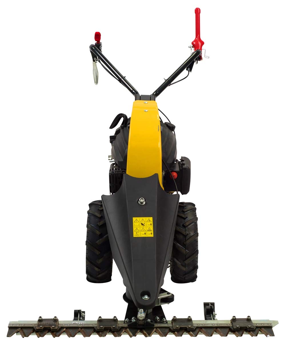 Texas Profi Benzin Balkenmäher CB8700 159ccm Wiesenmäher Hochgrasmäher Rasenmäher mit Antrieb Radantrieb | Schnittbreite 870 mm | 4-Takt Motor | 3,4 PS | für gewerbliche Nutzung geeignet