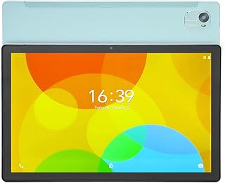 ciciglow Tablet 2 em 1 Tablet de 10 polegadas, tablet celular 4G com compartimento duplo para cartão SIM, 12 GB + 256 Gb, câmera Octa Core de 12 MP, interface USB C, 8800 mAh (plugue EUA)