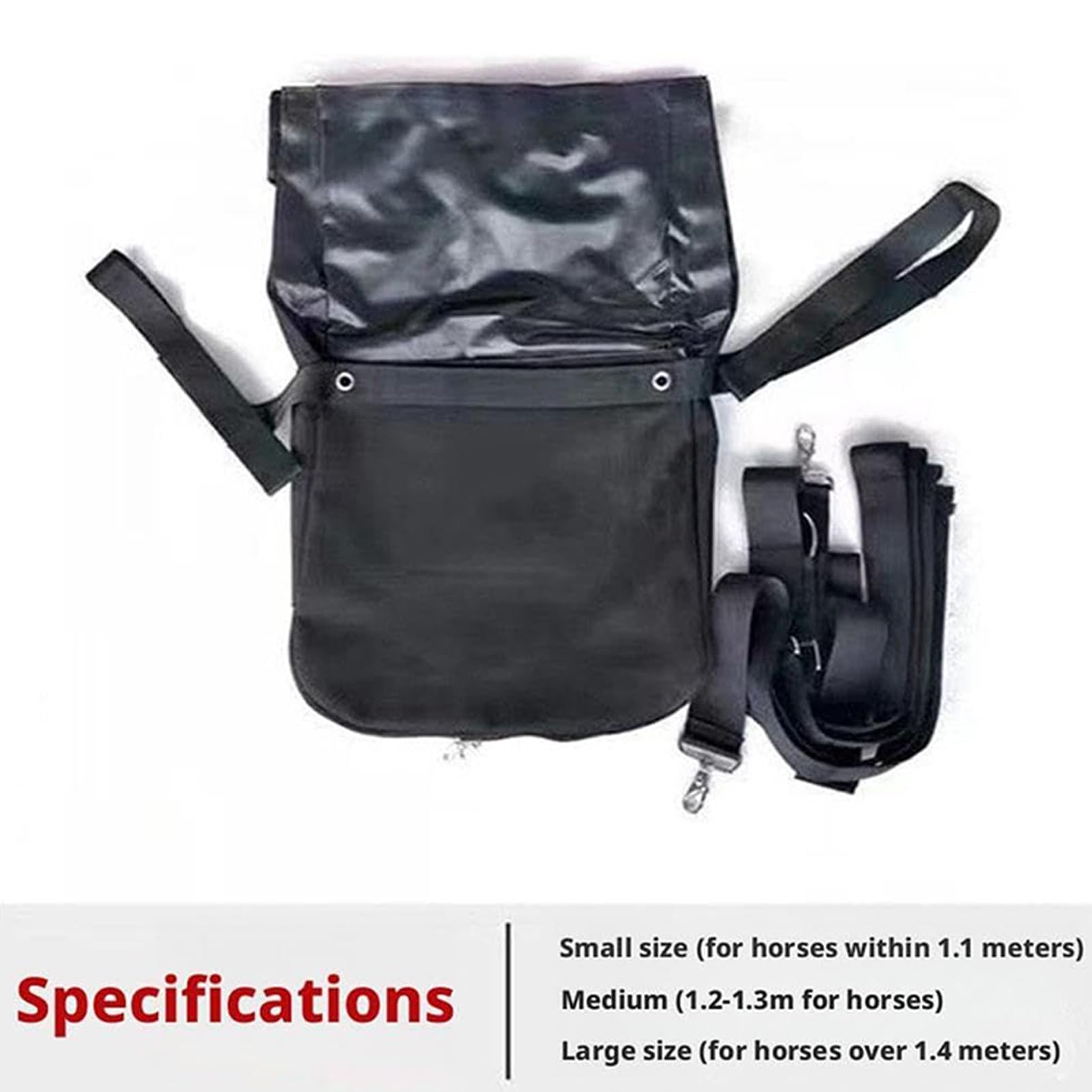 de almacenamiento portátil impermeable de 46 x 65 cm, colección de almacenamiento portátil para hipódromo, granero equino, almacenamiento de excrementos para parque, calle, interior, vehículo