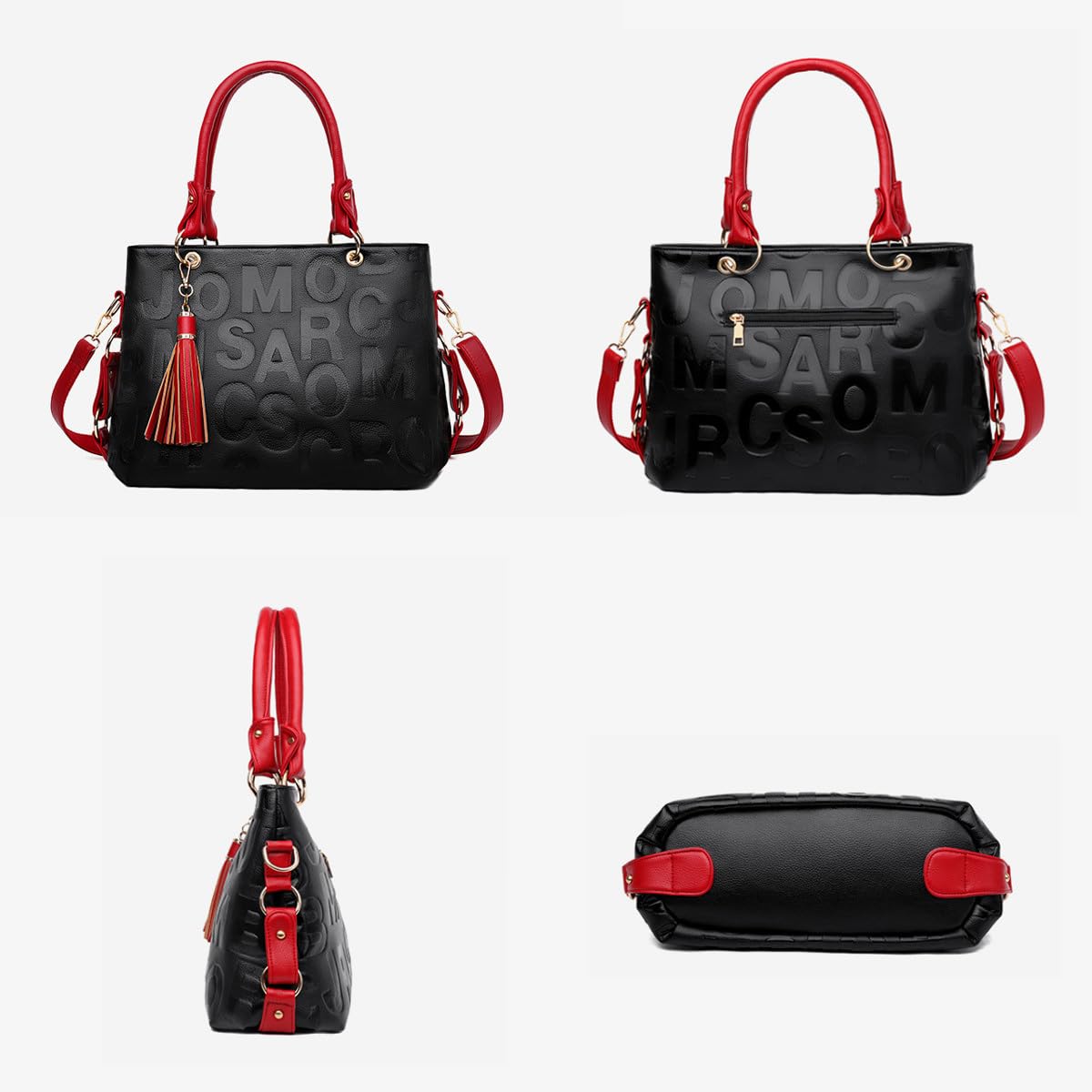 BUKESIYI Donna Borse a Mano Borsa a Tracoll Marca Spalla Elegante Tote 2026 PU Pelle IT77474
