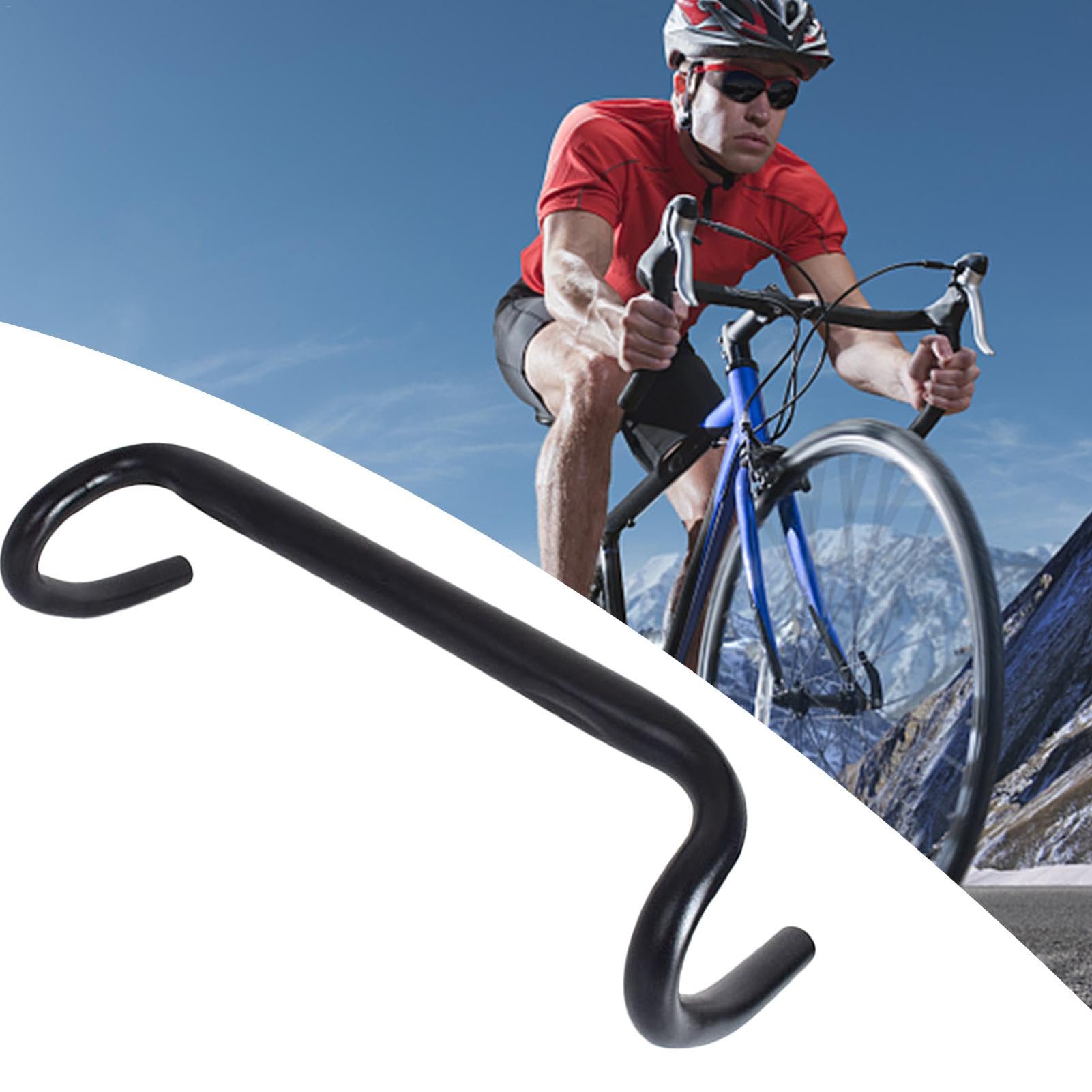 Guidon pour vélos,Guidon de vélo - Guidon de vélo intégré en