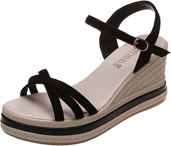 Amazon Co Jp サンダル レディース 厚底 可愛い ウェッジソール シンプル セクシー つま先を開く オープントゥ ハイヒール 歩きやすい おしゃれ 美脚 大きいサイズ デッキシューズ フラット 歩きやすい 仕事 通勤 通学 Liqiuxiang シューズ バッグ
