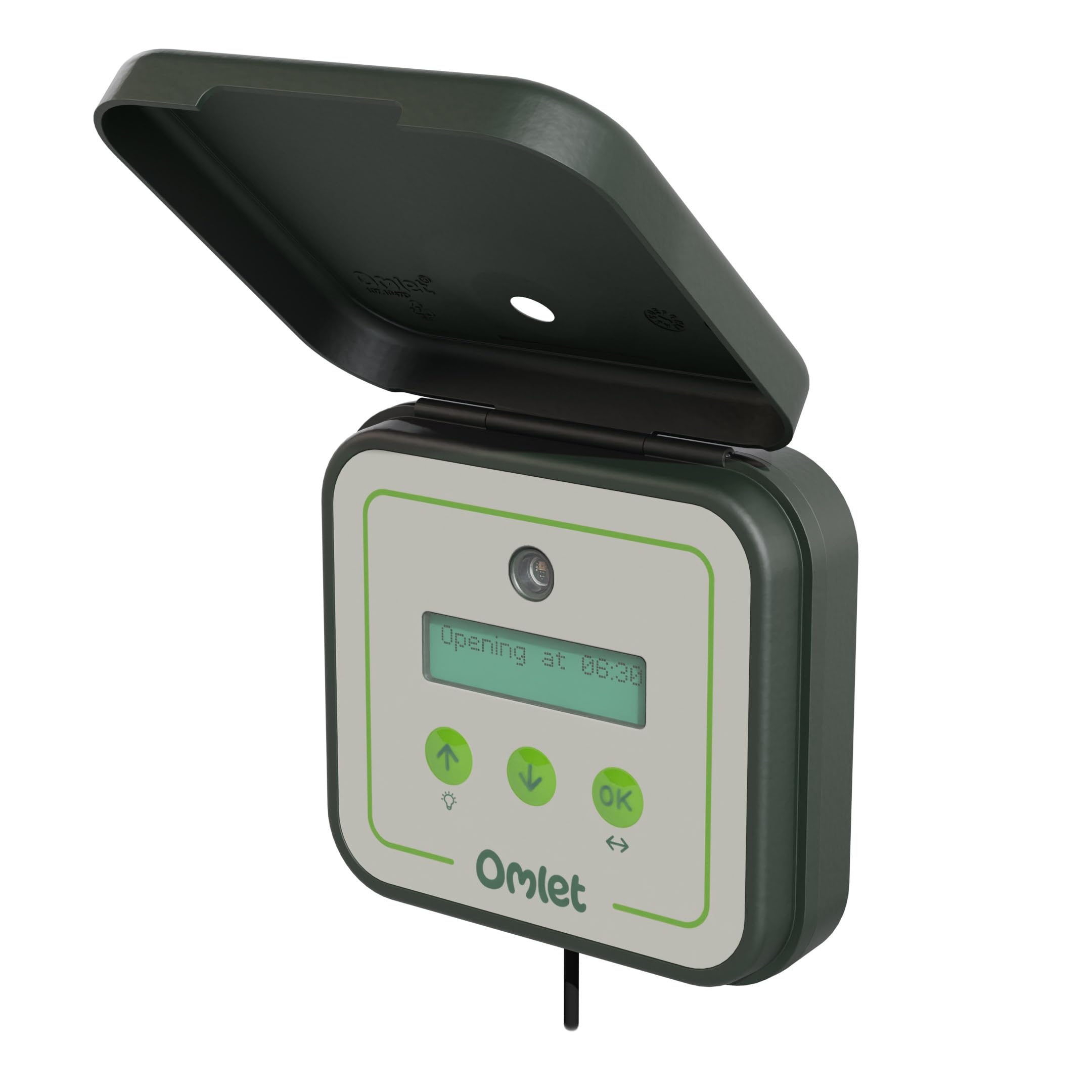 Omlet Wi-Fi Enabled Smart Autodoor Control Panel for Omlet Automatic Chicken Coop Door Opener | Get Open & Close Notifications on Your Phone | Control