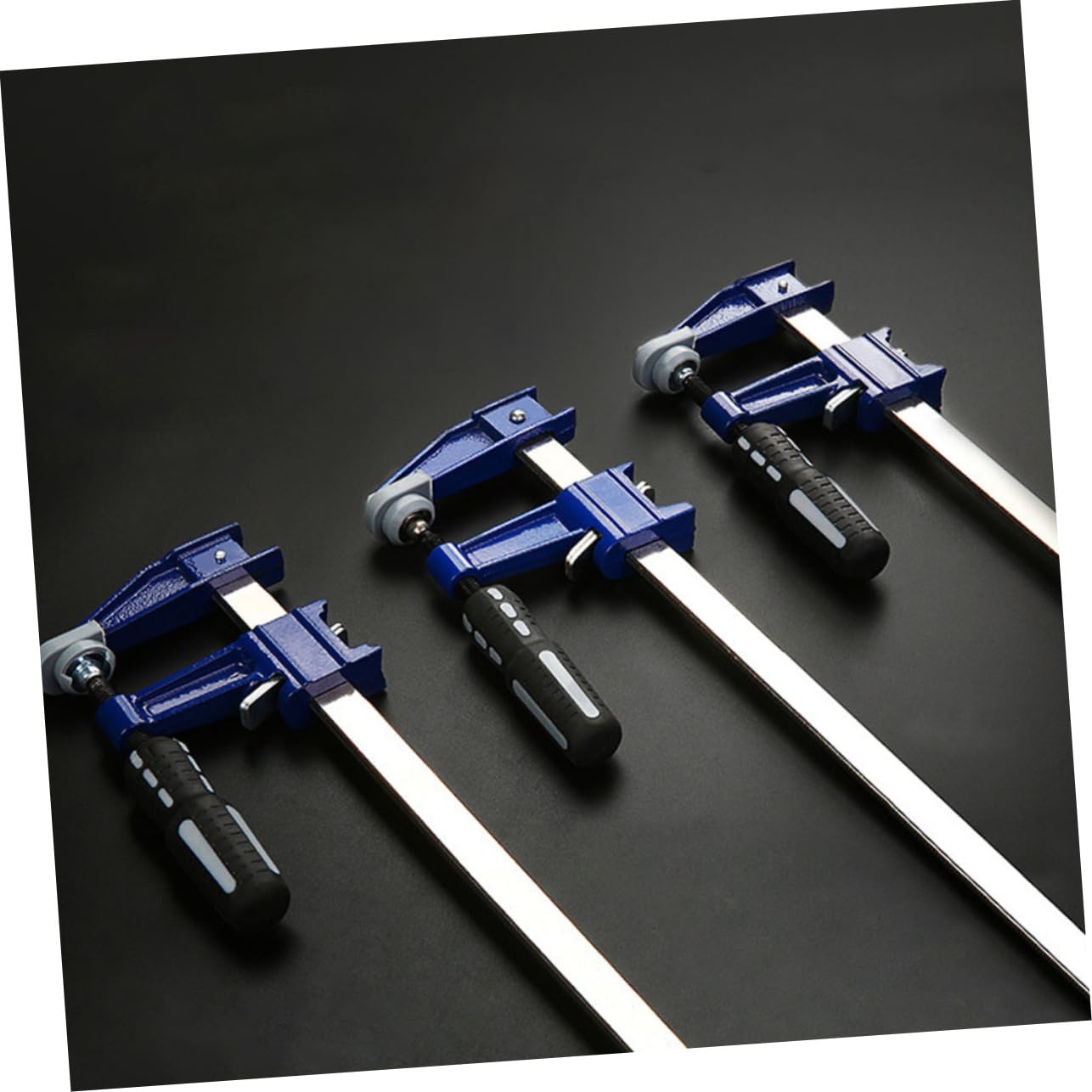 Hemobllo Abrazadera Rápida F para Carpintería Clip Azul, Material Plástico y Acero, Herramienta Cómoda y Versátil para Carpinteros Profesionales