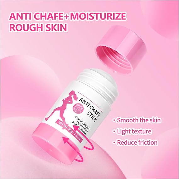 Anti Chafe Balm Stick for Thighs, Feet & Underarms