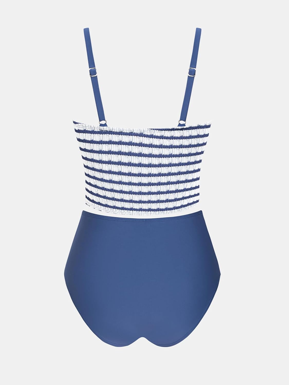 CUPSHE Women's Tankini Sets Square Neck Elastic High Waisted Two Piece Bathing Suits Adjustable Straps Swimwear - Image 6