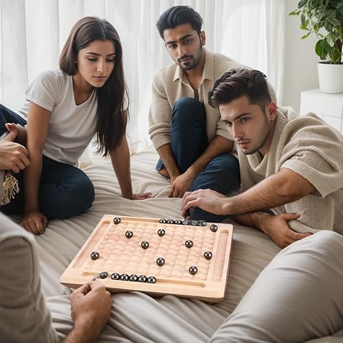 Miniatura 5 de Juego de ajedrez magnético 2024 para familiares y amigos, viajes y tiempo libre, juego de racimo para niños y adultos. Divertido juego de ajedrez