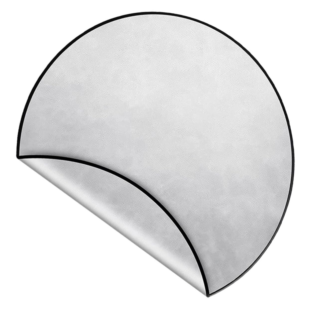 HEMOTON Alfombrilla Ignífuga para Barbacoas y Fogatas, Tejido Plata, y Protectora del Suelo, Adecuado para Camping y Parrillas