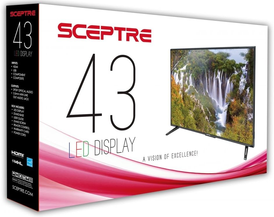 Sceptre 43 inches 1080p LED TV (2018)