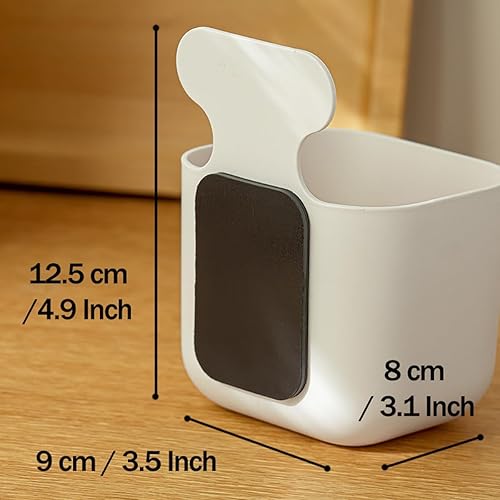 Miniatura 6 de MORNITE Soporte magnético para tazas, organizador magnético para bolígrafos de refrigerador, soporte para lavandería, tablero, escritorios,