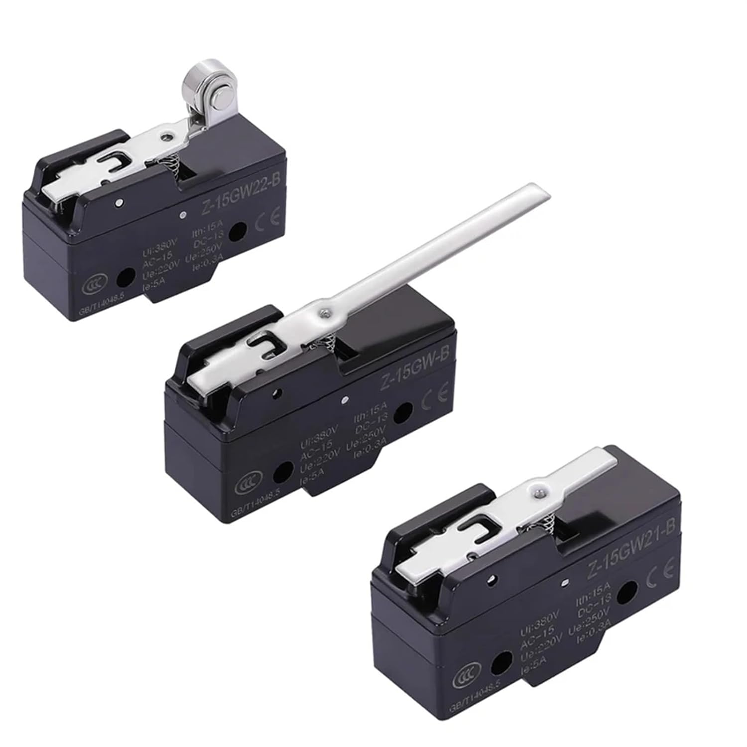 1PCS Z-15G-B Silver Contact Limit Switch Travel Switch Micro Switch Z-15GD-B,Z-15GQ22-B,Z-15GW22-B,Z-15GW-B,Z-15GW2-B,Z-15HW24-B(Z-15GW-B)