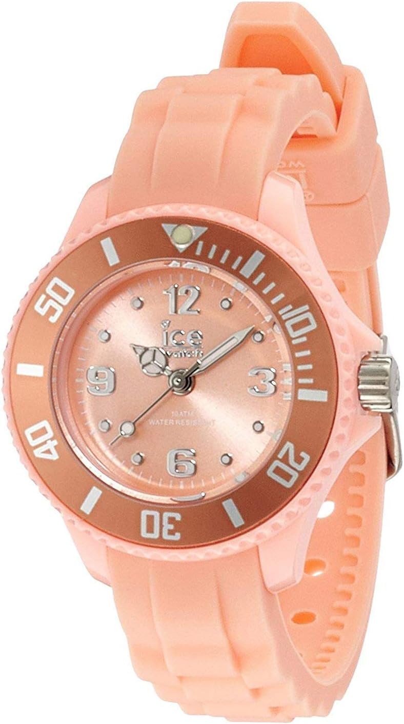 ICE-WATCH SY.PH.MS14_SALMON Orologio analogico al quarzo unisex con cinturino in silicone, salmone, cinturino