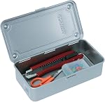 TRUSCO T-190SV Trunk Tool Box, 80.9 x 4.0 x 2.0 inches (203 x 109 x 56 cm), Silver