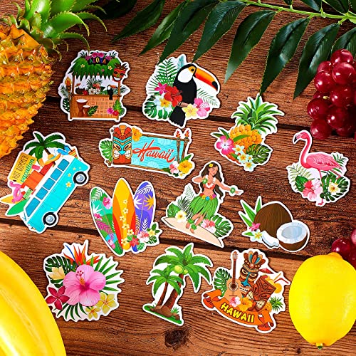 12 Imánes Decorativos Hawaii para Puertas y Refrigerador miniatura 4