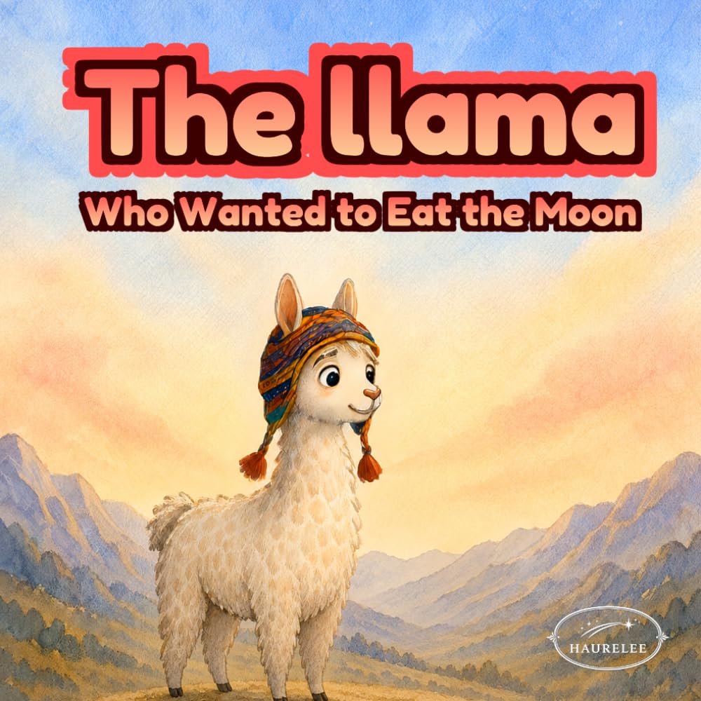 The Llama Who Wanted to Eat the Moon: A Cozy Bedtime Picture Book About Perseverance, Friendship and Imagination for Ages 3–6