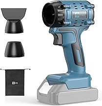 Gebläse Kompatibel mit Makita 18V Akku Bürstenloser Hochgeschwindigkeitsmotor Luftdüster Laubbläser für Camping, Reinigung & Werkstatt (Akku Nicht enthalten)