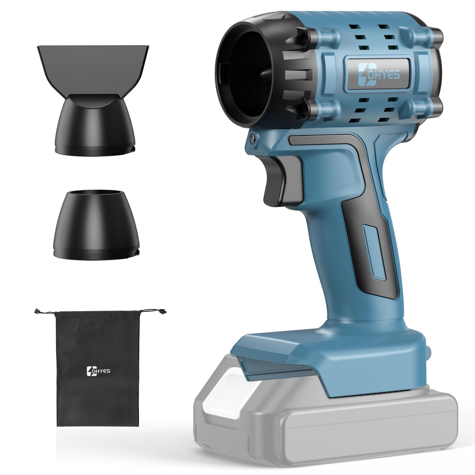 Souffleur de nettoyage compatible avec batterie Makita 18V à moteur sans balais