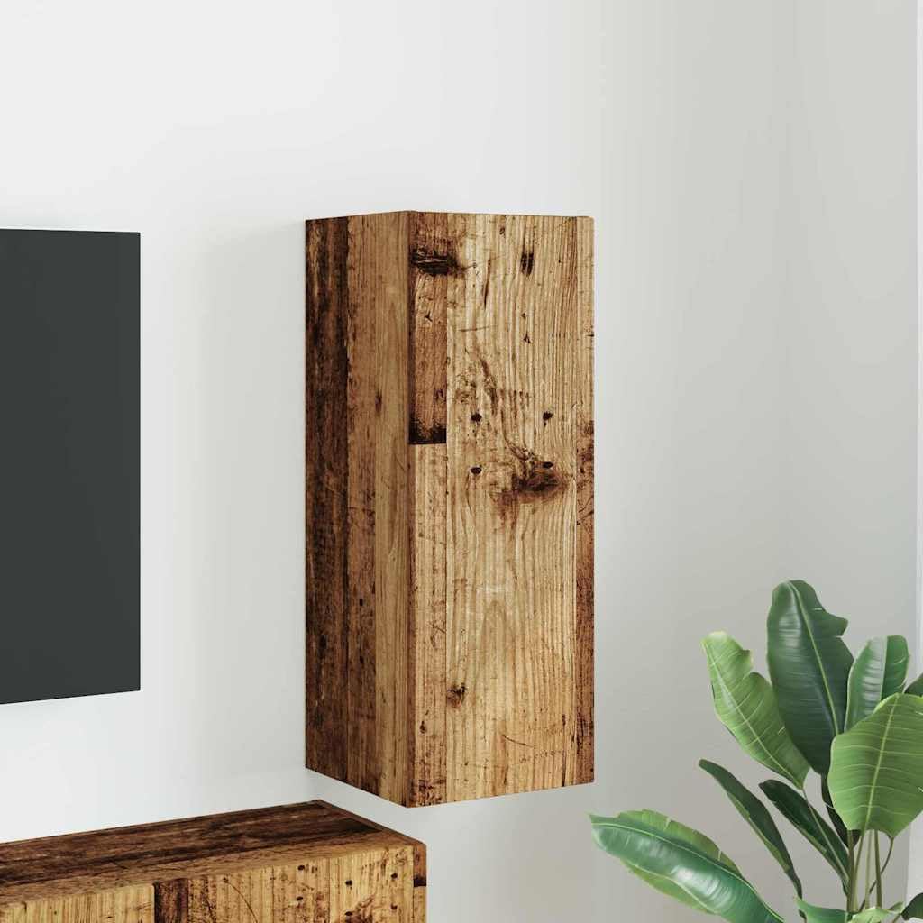 vidaXL Szafka pod telewizor 30 x 31 x 80 cm Stare drewno