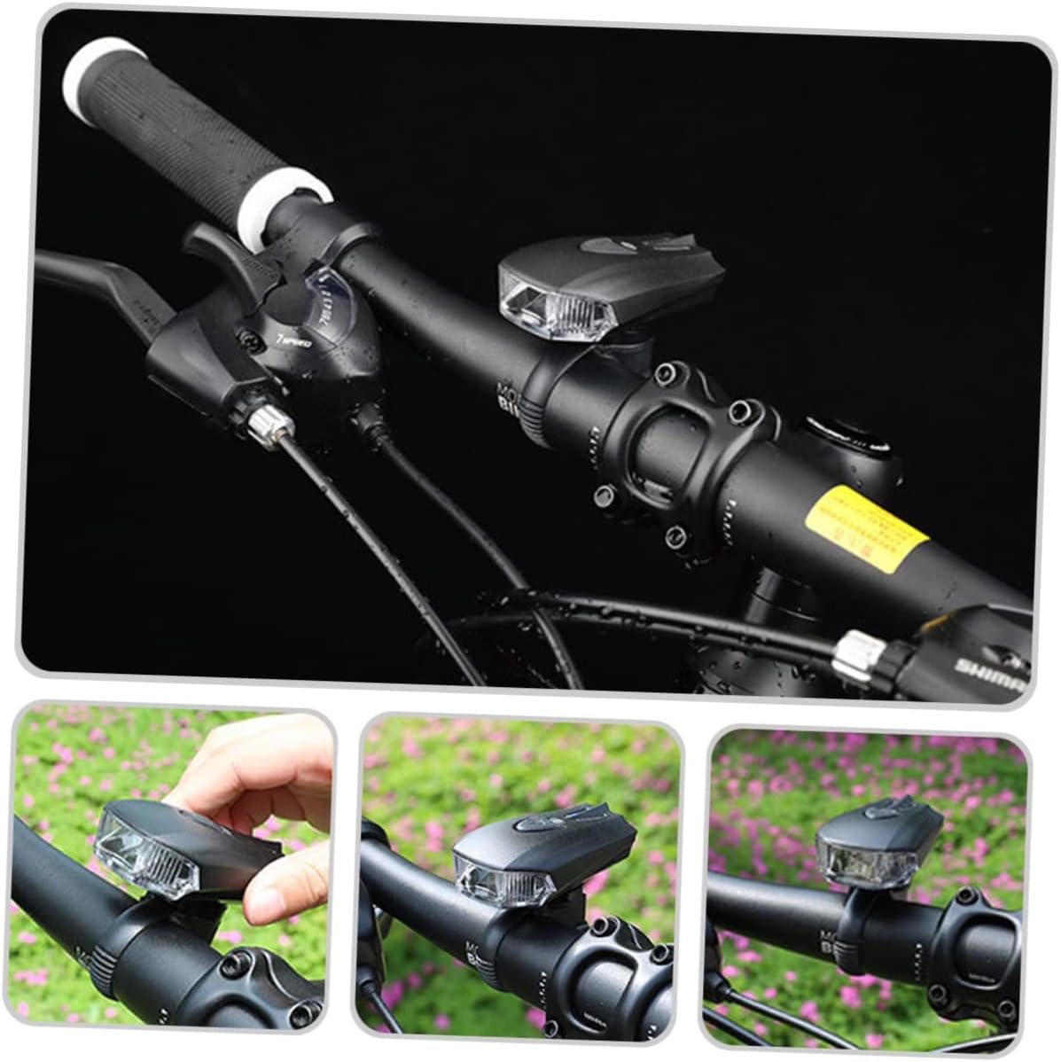 Toddmomy Bicycle Light Bike Cycle Light Rear Bike Light Bicycle Lights Bike Lights Electric Scooter LED Bike