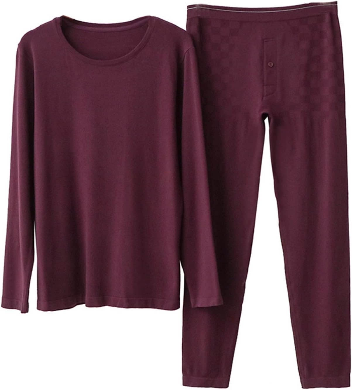 Men Thermal Pants and Tops, Acrylic Thermal Wear, Royal Blue Soft Thermal Sets Multiple Sizes