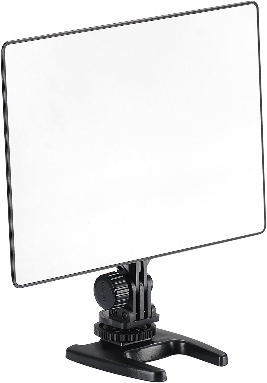 Best Cyber Monday 🔥 YONGNUO YN300Air YN300 Air LED Video Light with 12V 2A AC DC Adapter Charger Cord Adjustable Color Temperature 3200K-5600K for Canon Nikon Pentax Olympus Samsung