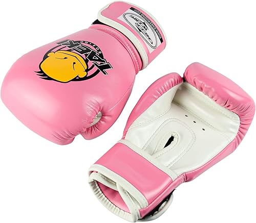 Miniatura 7 de Cheerwing Guantes de boxeo para niños, guantes de entrenamiento de 4 onzas para jóvenes y niños pequeños, guantes de boxeo de kickboxing Muay Thai