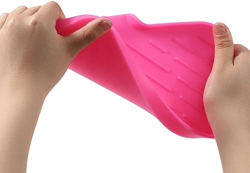 Vista 126 de Jaboneras de baño de silicona con boquilla de drenaje, organizador de fregadero de baño y cocina, soporte para esponja, bandeja de jabón para Gris