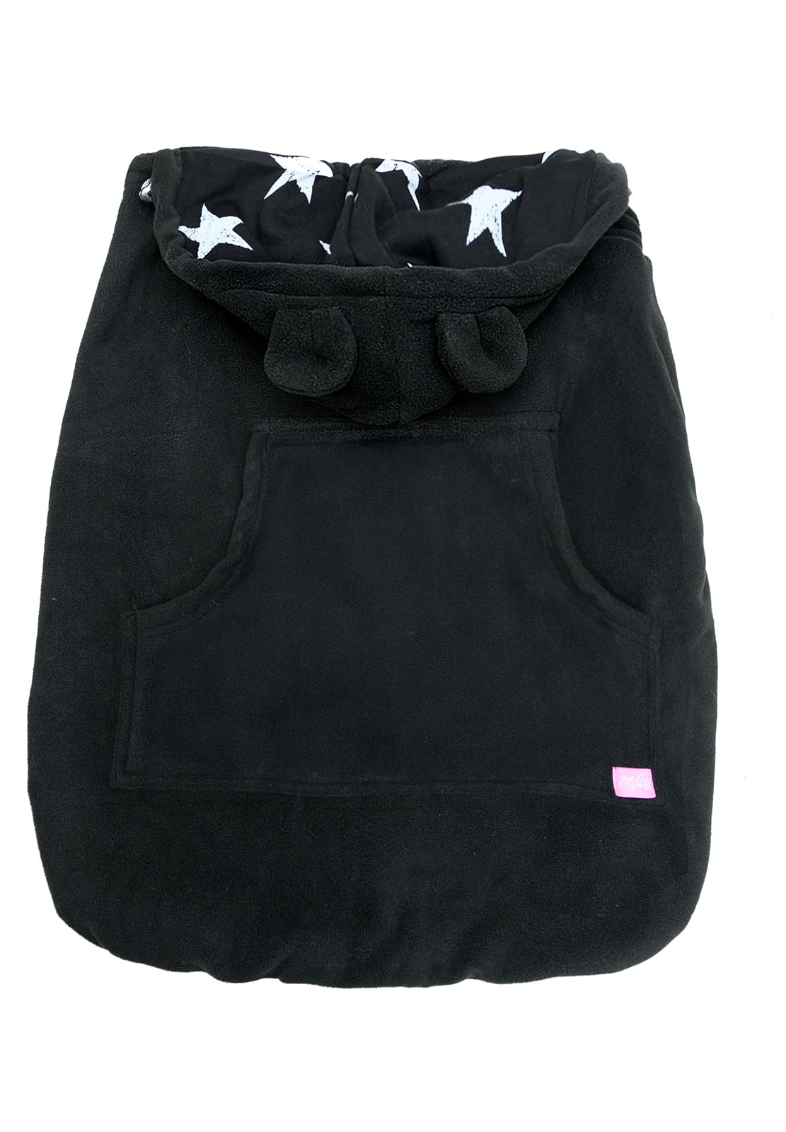 Mija 4023 - Copritutto universale per Baby Carrier/Traget/Cape 4023 (nero/con stelle 2)