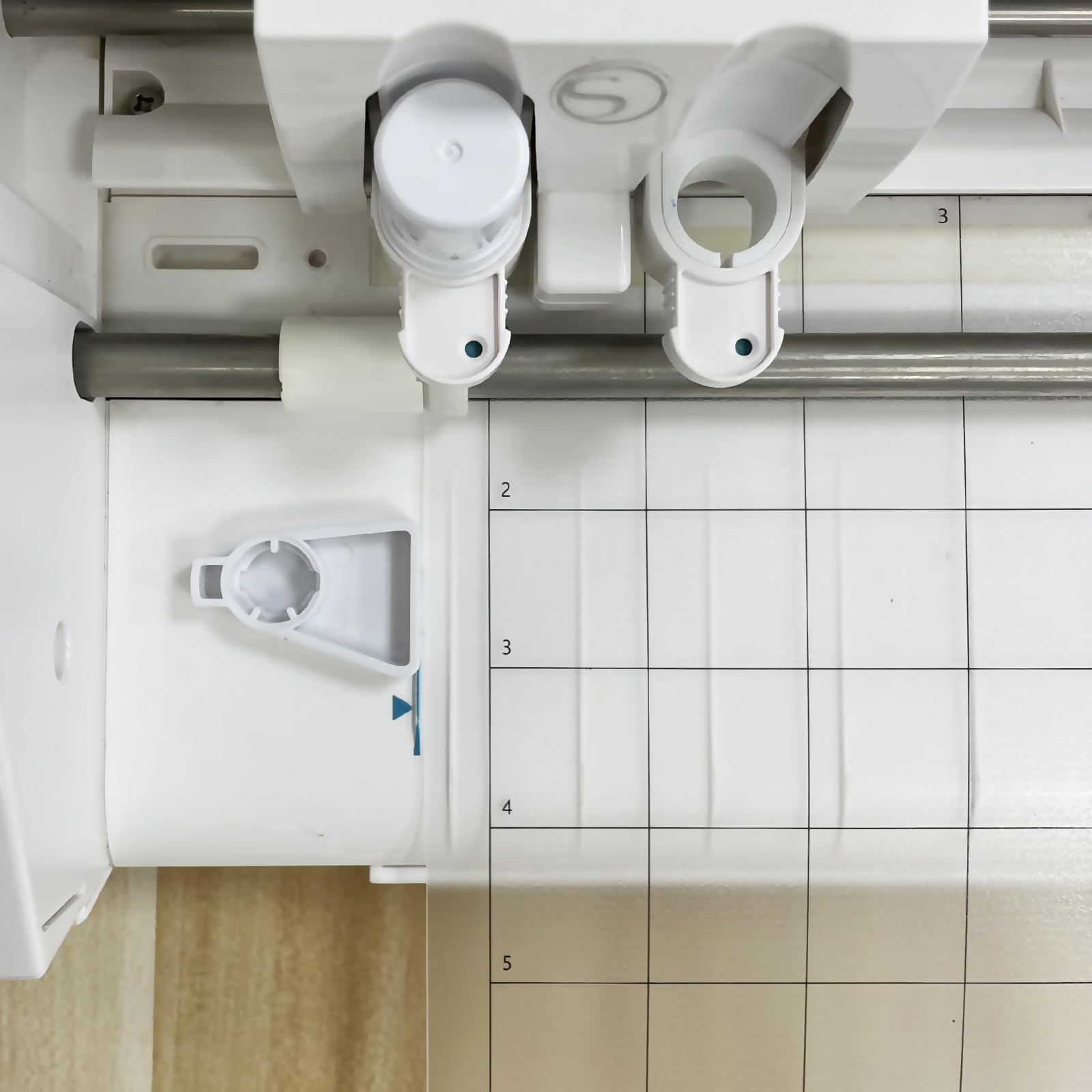 XINART Fogli guida per Silhouette Cameo 4 tappetini da taglio, Came 4 Plus Scala Line Guide, Cameo 3 Mats Guida Allineamento di un tappetino Facile