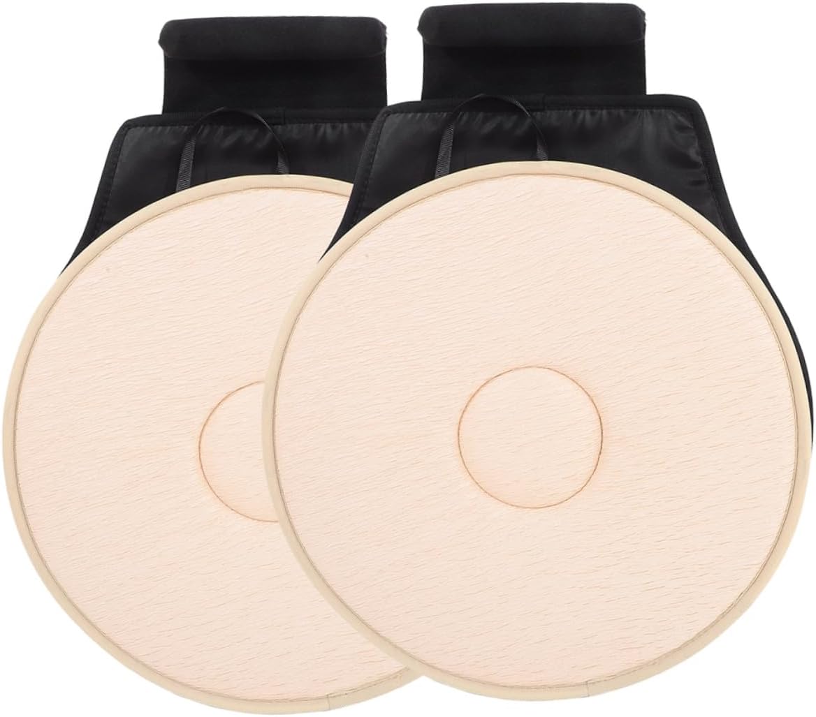 Gatuida 2pcs Rotating Seat Cushion for Car Swivel Seat for Elderly Car Cushion Pad Rotation Comfortable Pillow
