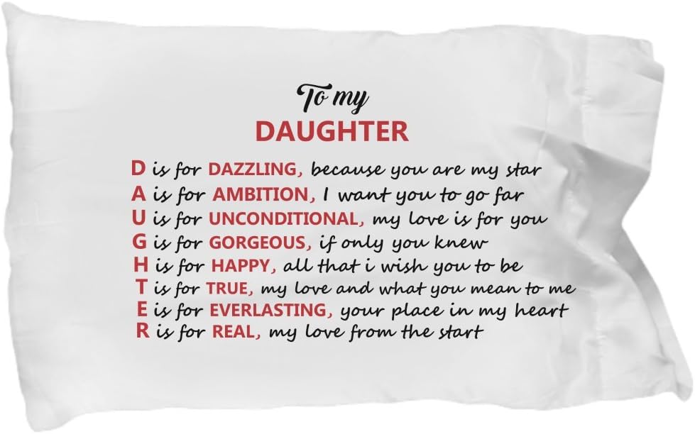 Head Master Cups Daughter Gift - Pillow case - to My Daughter