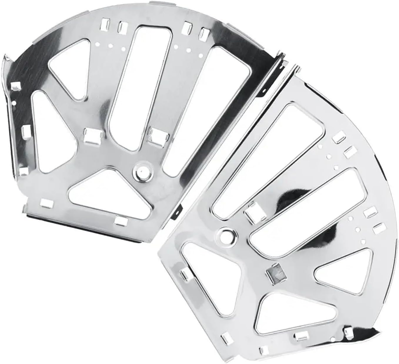 1Pair Stainless Steel Furniture Hinge Shoes Drawer Cabinet Hinges Turing Rack Replacement Fittings Shoes Cabinet Flip(2 Layers Silver)