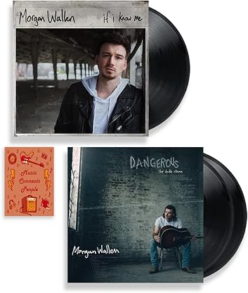 Morgan Wallen Vinyl Collection: If I Know Me + Dangerous + Including Bonus Art Card por CD de áudio — capa do álbum