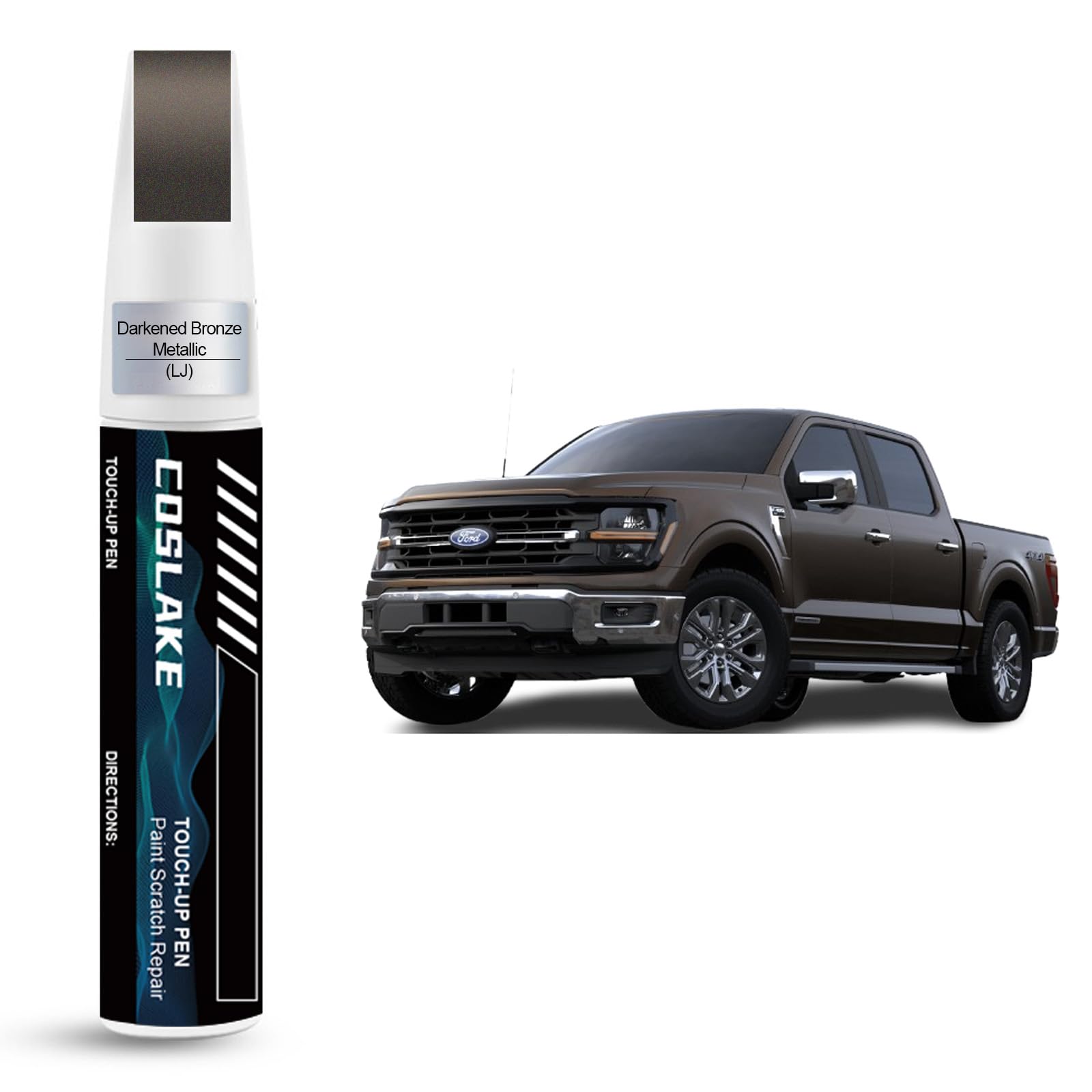 Amazon.com: COSLAKE Car Touch Up Paint(Darkened Bronze Metallic(LJ