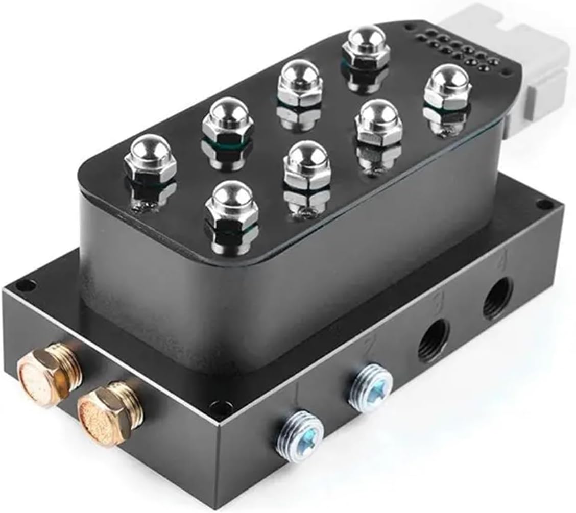 N60R-Universal 12V Solenoid Valveblock Air Ride Suspension Manifold Valve Kit Uv4for Auto Fast Control