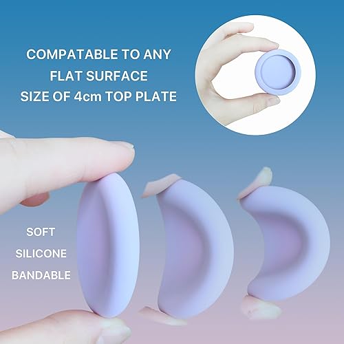 Miniatura 5 de GRIPONG - Linda funda de silicona suave expandible plegable para teléfono móvil, soporte para teléfono inteligente, tableta, accesorio de teléfono