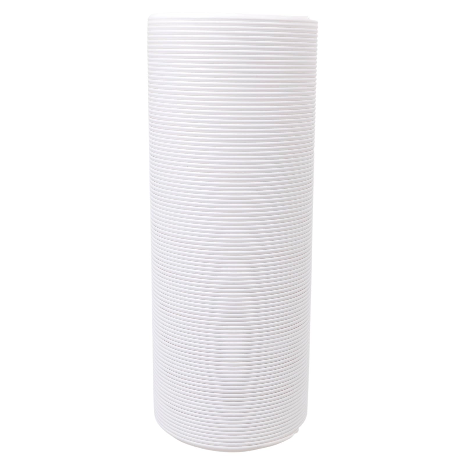 Jazuaiao Diameter 130Mm Exhau Air Conditioning Exhaust Pipe Flat Vent Hose Connector For Mobile Air Conditioning Units Abs Texture High Temperature Resistant Hose Connector