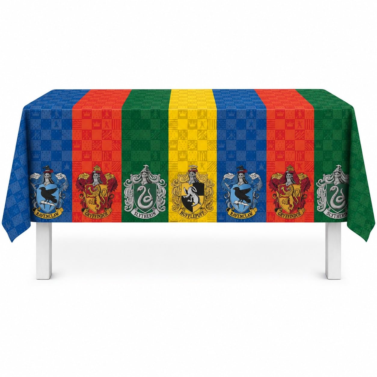 Procos 93367 Tablecloth with Paper Film, FSC® Mix, Harry Potter, 120 x 180 cm, Children's Birthday Party