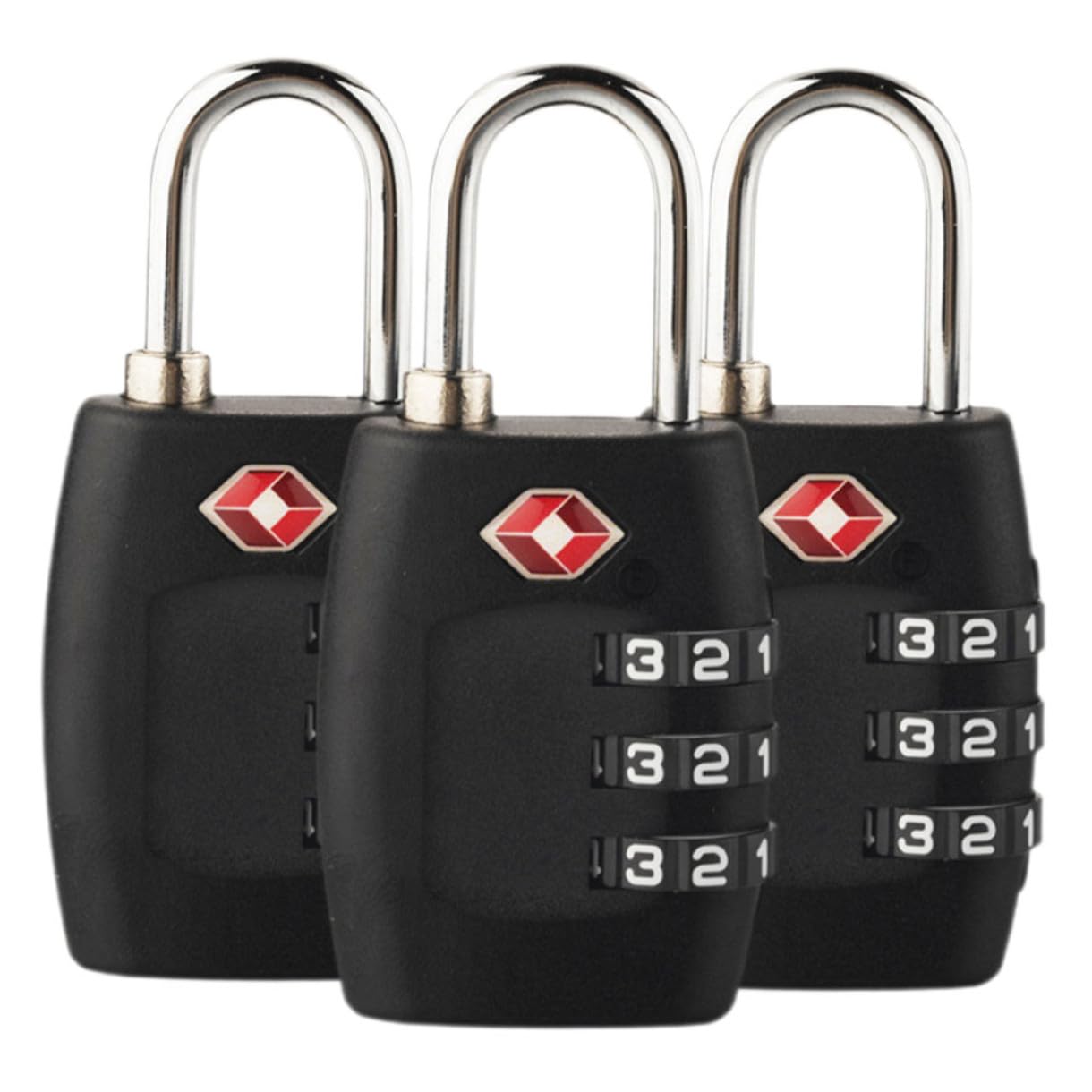 Angoily 6pezzi Serrature Combinazione Per Valigie Sicurezza Alta Per Viaggi e Bagagli Design Elegante e Facile Da Usare Adatte Per Zaini e Borse