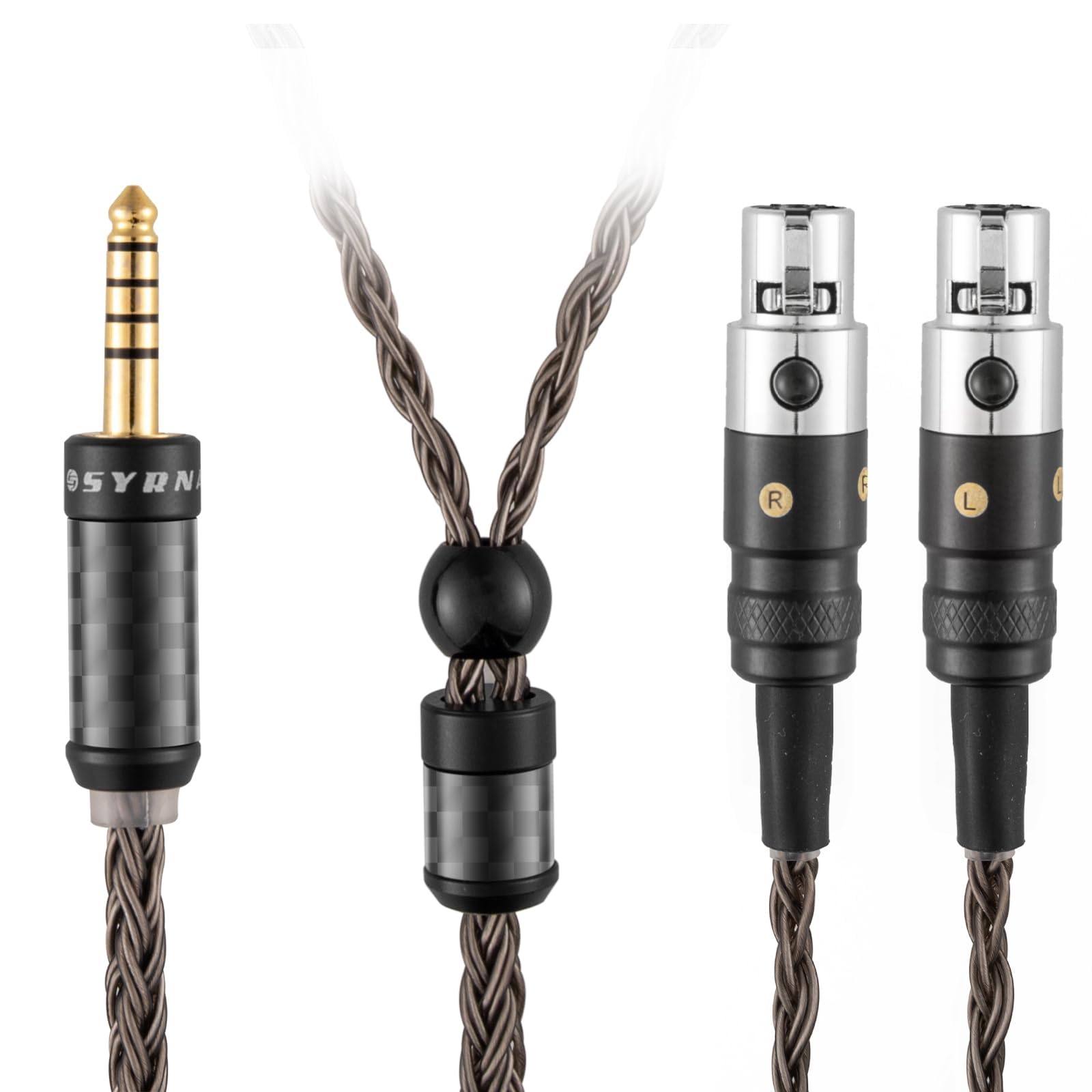 Amazon | SYRNARN 4.4mm バランスヘッドホンケーブル AUDEZE LCX