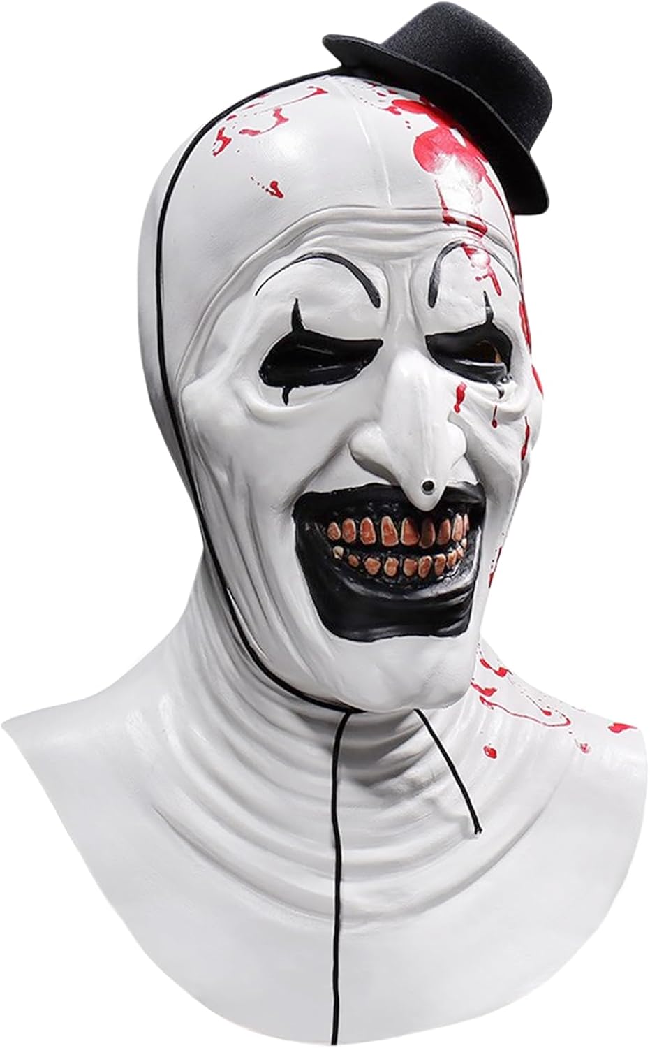 Art The Clown Mask Terrifier Full Head Latex Scary Killer Clown Mask Halloween Cosplay Costume For Adults - Image 4