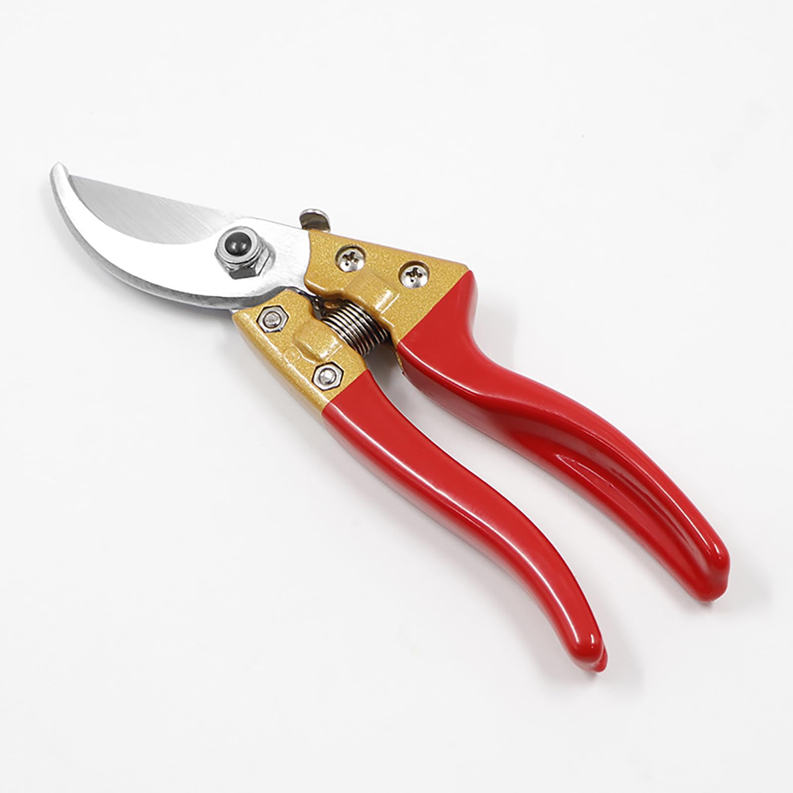Cesoie da Giardinaggio Forbici da Giardino Professionali per Giardino, Bonsai, Fiori, Piante, bambù, Frutta, Rami D'Albero, Vigneti, Lama in Acciaio Red,L