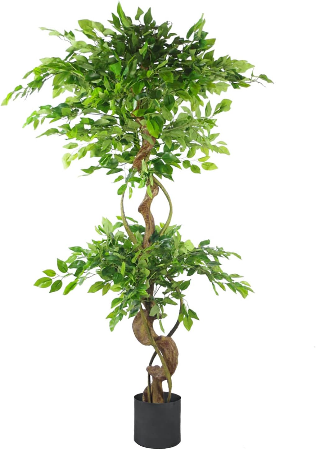 Leaf Internal_UK_high, Twisted Large Black, 150cm (5ft)